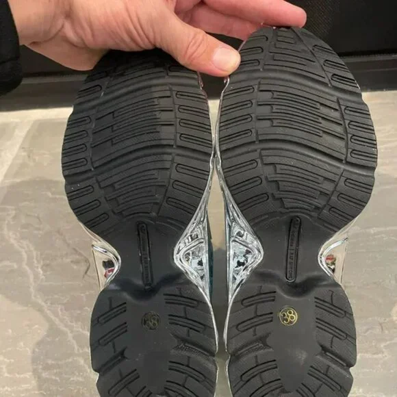 NWOT Adidas x Raf Simons DIOR Mirrored Ozweego Sneakers Womens EU38 = US7 - Picture 4 of 10